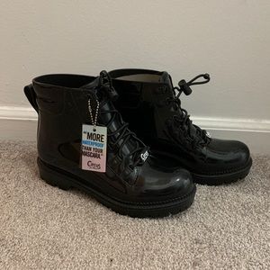 Sam Edelman waterproof Combat Boots